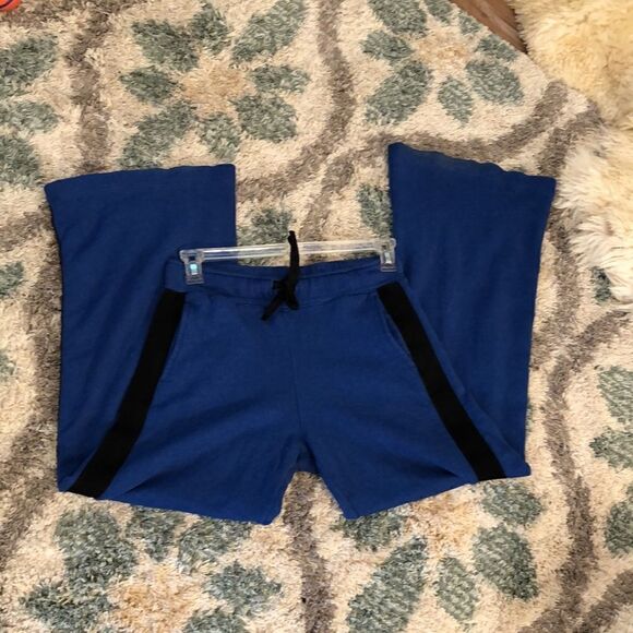 Alala Wide Leg Stripe Active Lounge Streetwear Pants - Picture 5 of 14